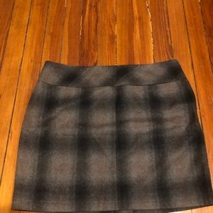Wool Plaid Skirt Size 10